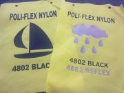 Nažehlovací fólie Poli-Flex Nylon 4802N černá
