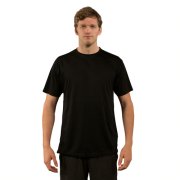 Pánské tričko SOLAR s krátkým rukávem - L - Černé sublimace termotransfer