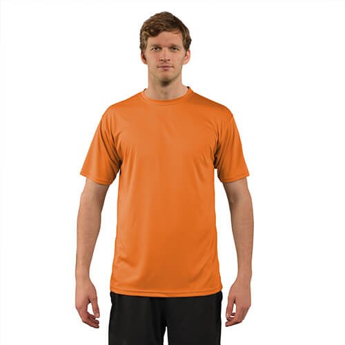 Pánské tričko SOLAR s krátkým rukávem - 3XL - Oranžové sublimace termotransfer - 1