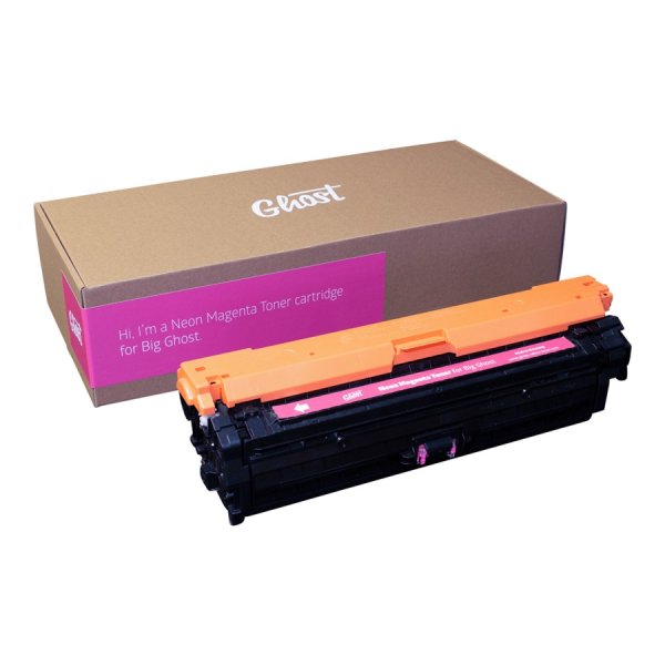 Toner HP Ghost CE743A (alternativní) neon magenta/ neonová purpurová - 7 300 stran - 1