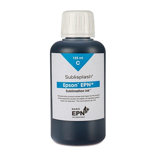 Sublimační inkoust Sublisplash EPN+ 125 ml Cyan/Azurová - 1