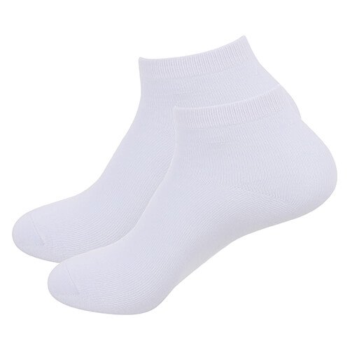 Ponožky kotníkové dámské bílé - 22 cm sublimace termotransfer - 1
