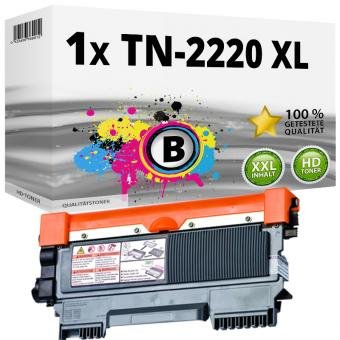 Toner Brother TN-2220 XL (alternativní) black/černá - 5 200 stran - 1