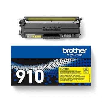 Toner Brother TN-910Y (originální) yellow/žlutá - 9 000 stran - 1
