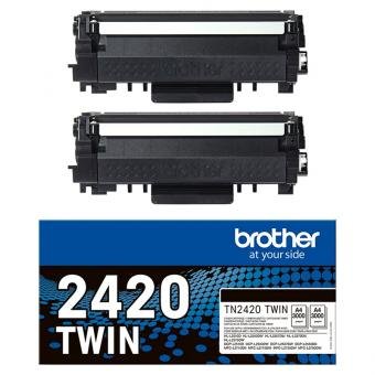 Sada 2 tonerů Brother TN-2420 (originální) black/černá - 2 x 3 000 stran - 1