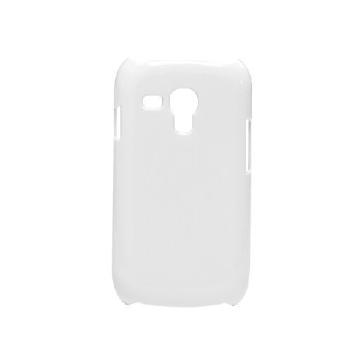 Kryt pro Samsung Galaxy S3 Mini bílá lesk plastový 3D sublimace termotransfer - 1