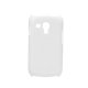 Kryt pro Samsung Galaxy S3 Mini bílá lesk plastový 3D sublimace termotransfer - 1