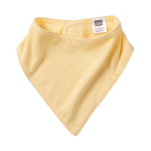 Kojenecký šátek - žlutý sublimace termotransfer