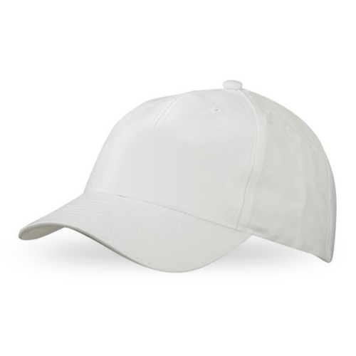 Bílá baseballová čepice sublimace termotransfer