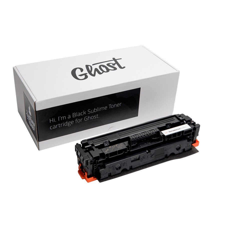 Sublimační toner Canon/HP Ghost CF500A/CF540A/203A/054 - black/černá - 1 000 stran