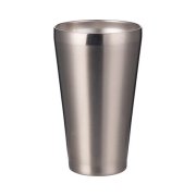 Termohrnek/pohár 450 ml - stříbrný sublimace termotransfer