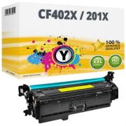 Toner HP 201X/CF402X (alternativní) yellow/žlutá - 2 300 stran