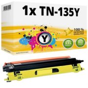 Toner Brother TN135 TN-135-Y (alternativní) yellow/žlutá - 4 000 stran