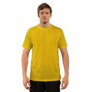 Tričko s krátkým rukávem - L - Žluté sublimace termotransfer