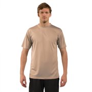 Pánské tričko SOLAR s krátkým rukávem - XL - Tan sublimace termotransfer