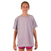 Dětské tričko s krátkým rukávem Basic - 104 - Ash Heather sublimace termotransfer