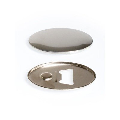 1000 placek 45 x 69 mm s otvírákem a magnetem - ovál (odznaky, buttony) - 2