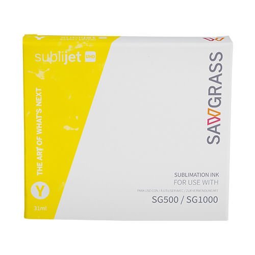 Gelový sublimační inkoust Sawgrass SubliJet-UHD pro Virtuoso SG500/SG1000 31 ml - yellow/žlutá - 1