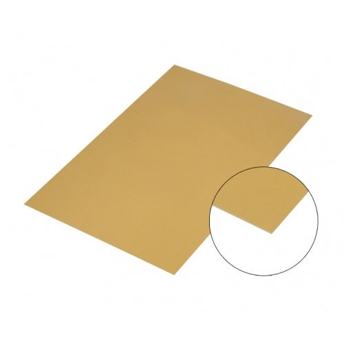 Hliníkový plech zlatý zrcadlový A2 sublimace termotransfer - 1