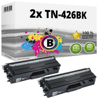 Sada 2 tonerů Brother TN-426BK (alternativní) black/černá - 2 x 9 000 stran - 1