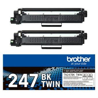 Sada 2 tonerů Brother TN-247 BK (originální) black/černá - 2 x 3 000 stran - 1