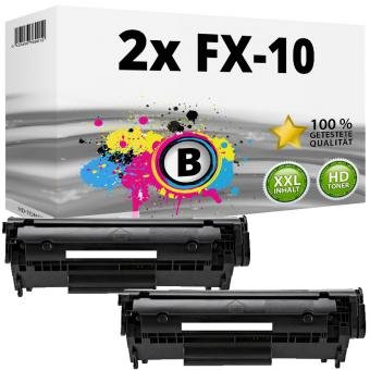 Sada 2 tonerů Canon FX-10 (alternativní) black/černá - 2 x 3 500 stran - 1