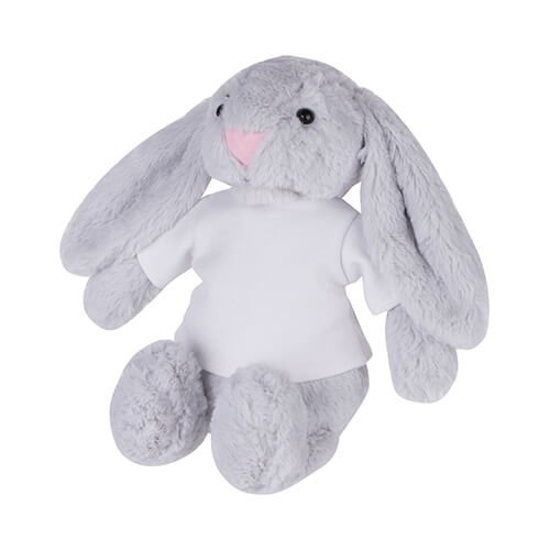 Plyšový králík s tričkem - 22 cm sublimace termotransfer - 2