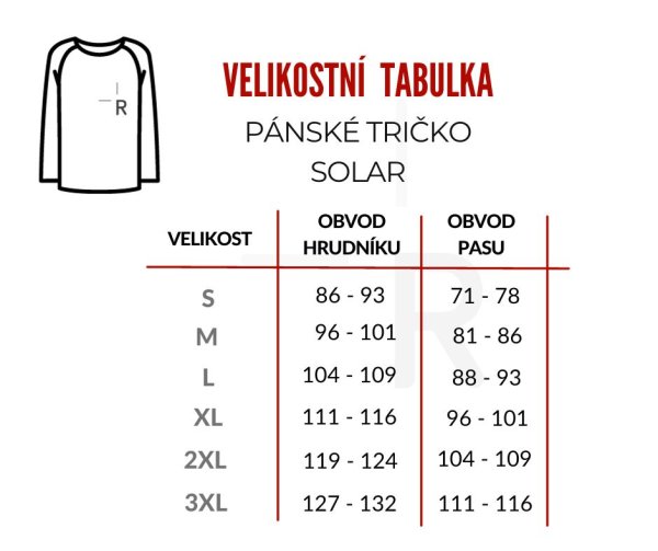Pánské tričko SOLAR s dlouhým rukávem - 3XL - Safety Yellow sublimace termotransfer - 3