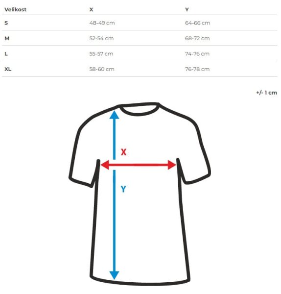 PATCHIRT - Bavlněné tričko pro sublimační potisk - horizontální - černé - M - 2