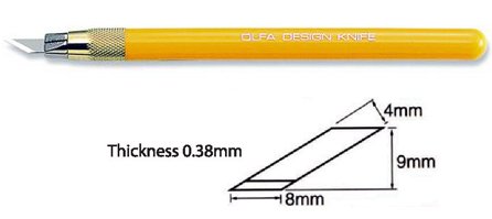 Olfa AK-5 skalpel DESIGN - 1