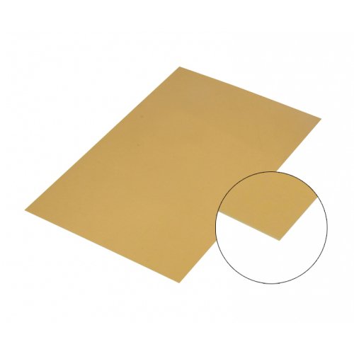 Hliníkový plech zlatý zrcadlový A6 sublimace termotransfer - 1