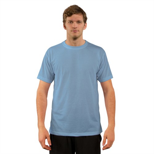 Tričko s krátkým rukávem - L - Blizzard Blue sublimace termotransfer - 1