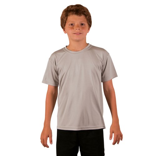 Dětské tričko s krátkým rukávem Solar - L - Athletic Grey sublimace termotransfer - 1