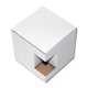 Bílý hrnek 330 ml JS Coating s barevným uchem a lemem - bordó s krabičkou sublimace termotransfer - 3