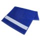 Bavlněný ručník 30x50 cm s polyesterovým rámečkem královský modrý sublimace termotransfer - 1