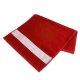 Bavlněný ručník 30x50 cm s polyesterovým rámečkem červený sublimace termotransfer - 1