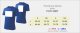 PATCHIRT - Bavlněné tričko pro sublimační potisk - vertikální - modré - S - 2