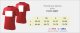 PATCHIRT - Bavlněné tričko pro sublimační potisk - vertikální - červené - S - 2