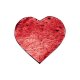 Dvoubarevné nažehlovací flitry na sublimaci srdce 22x19,5 cm červené sublimace termotransfer - 1