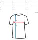 PATCHIRT - Bavlněné tričko pro sublimační potisk - horizontální - modré - S - 2