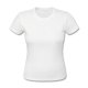 Dámské tričko Cotton-Touch - M - bílé sublimace termotransfer - 1