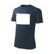 PATCHIRT - Bavlněné tričko pro sublimační potisk - horizontální - tmavě modré - S - 1