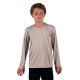 Dětské tričko SOLAR s dlouhým rukávem - L (14-16) - Athletic Grey sublimace termotransfer - 1