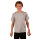 Dětské tričko s krátkým rukávem Solar - M - Athletic Grey sublimace termotransfer - 1
