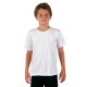 Dětské tričko SOLAR s krátkým rukávem - XL - Bílé sublimace termotransfer - 1