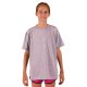 Dětské tričko s krátkým rukávem Basic - 116 - Ash Heather sublimace termotransfer - 1