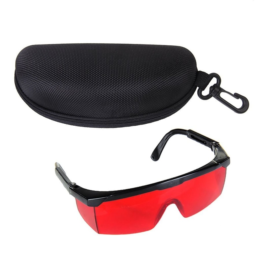 Ochranné červené brýle GL1 pro práci s laserovými přístroji