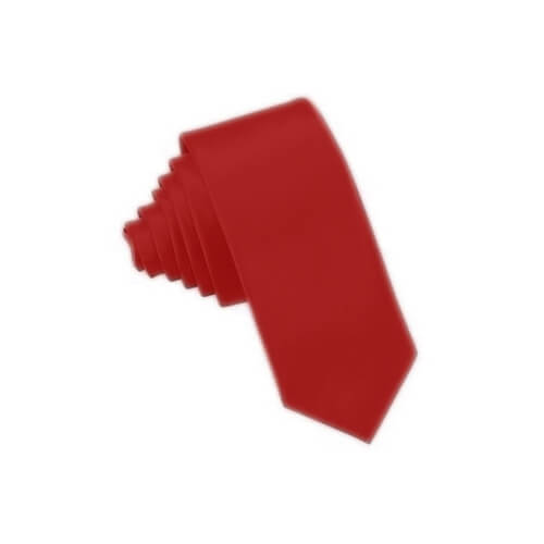 Kravata - tmavě červená sublimace termotransfer