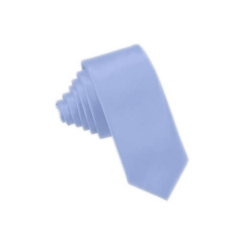 Kravata - světle modrá sublimace termotransfer