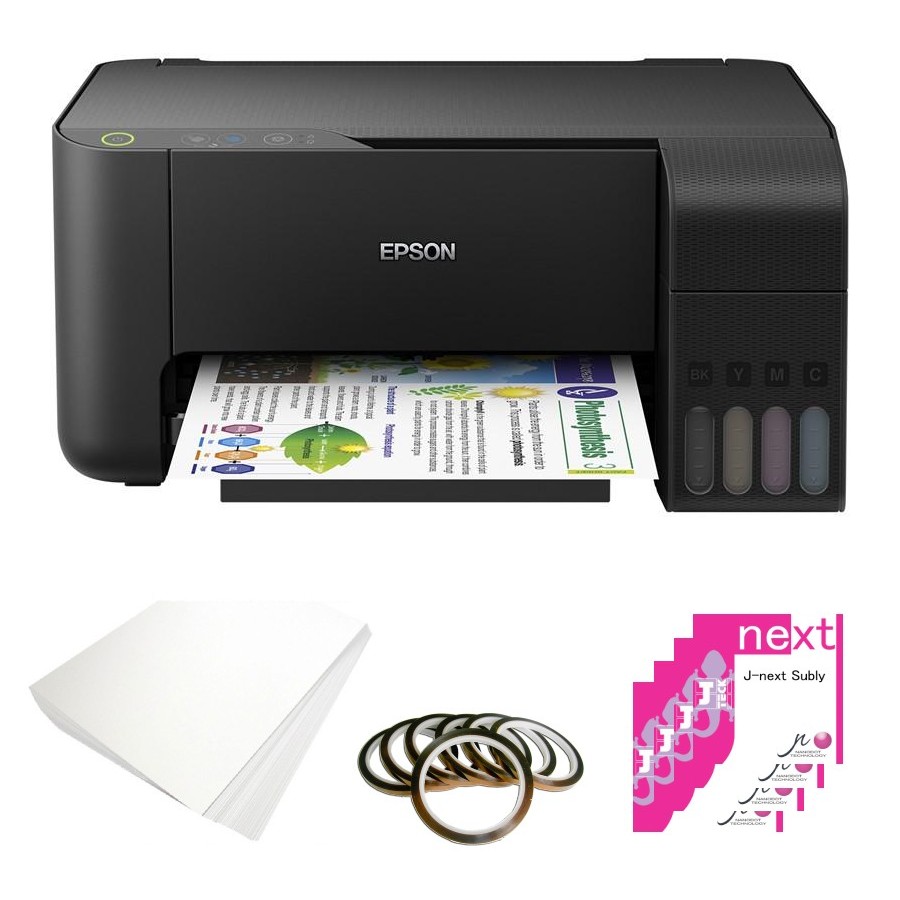 Sublimační tiskárna Epson EcoTank L3110 + inkoust J-Teck J-Next